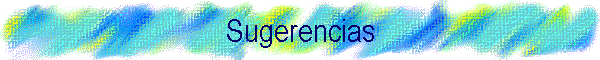 Sugerencias