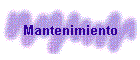Mantenimiento