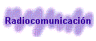Radiocomunicacin